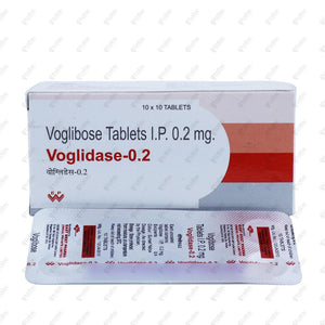 Voglidase 0.2 Tablets 10's