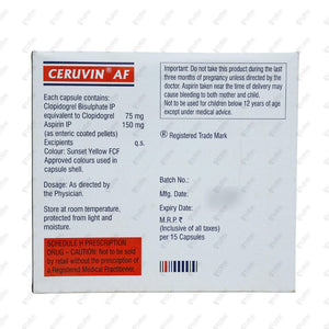 Ceruvin AF Capsule 15's
