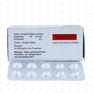 Voglidase 0.2 Tablets 10's