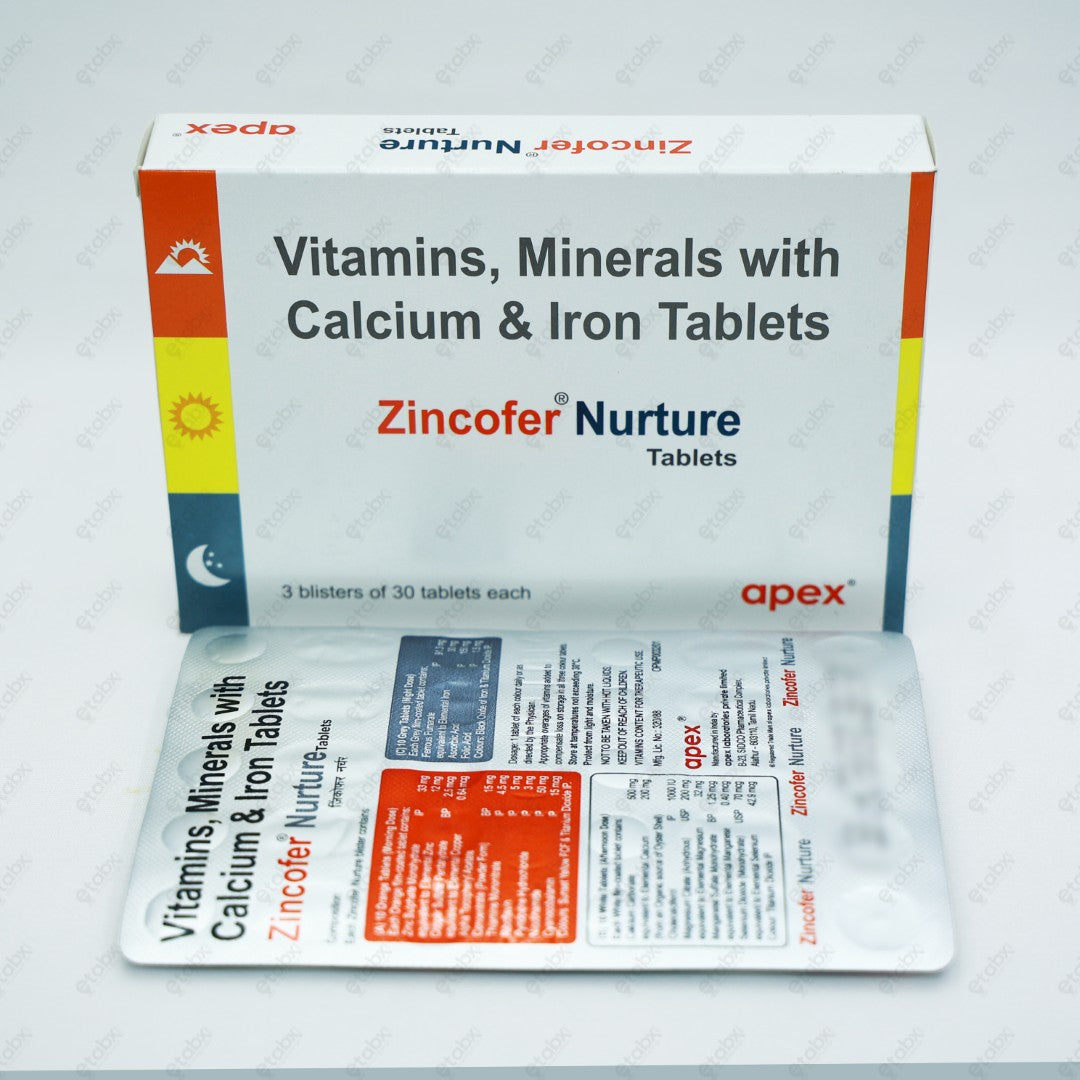 Zincofer Nurture Tablets 30's