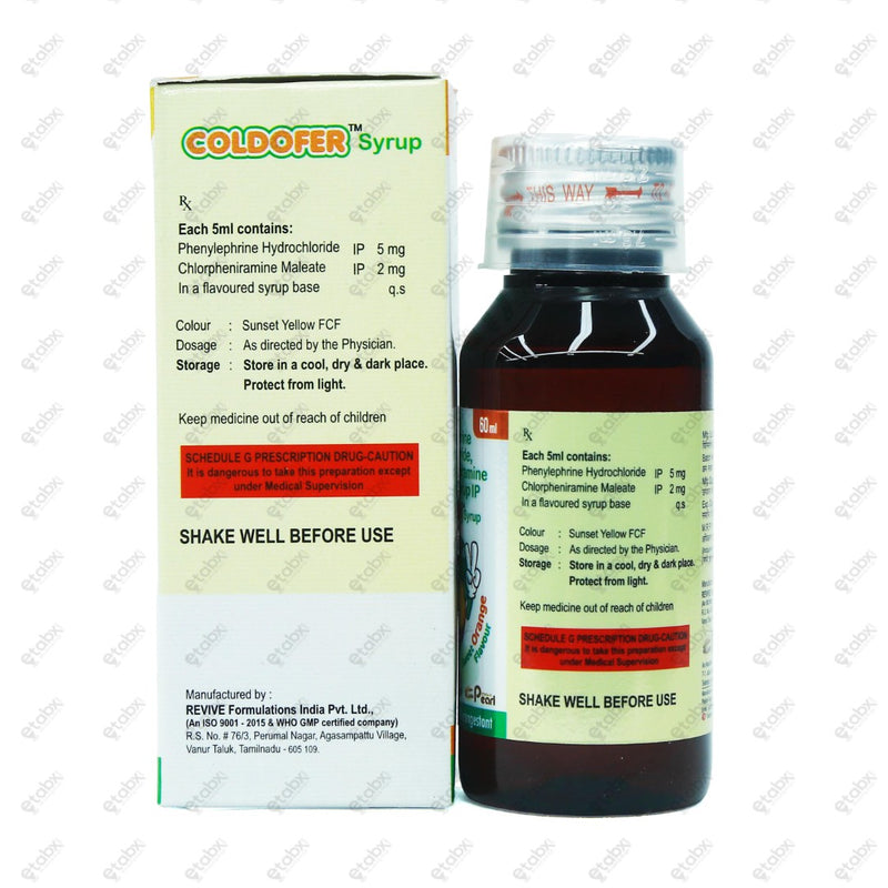 Coldofer Syrup 60ml