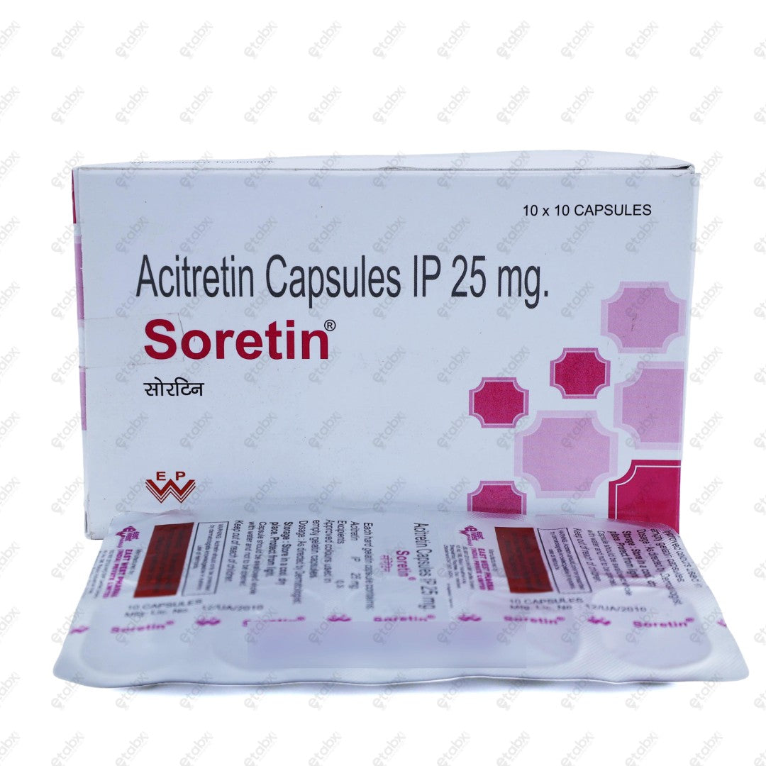 SORETIN 25mg Tablet 10's