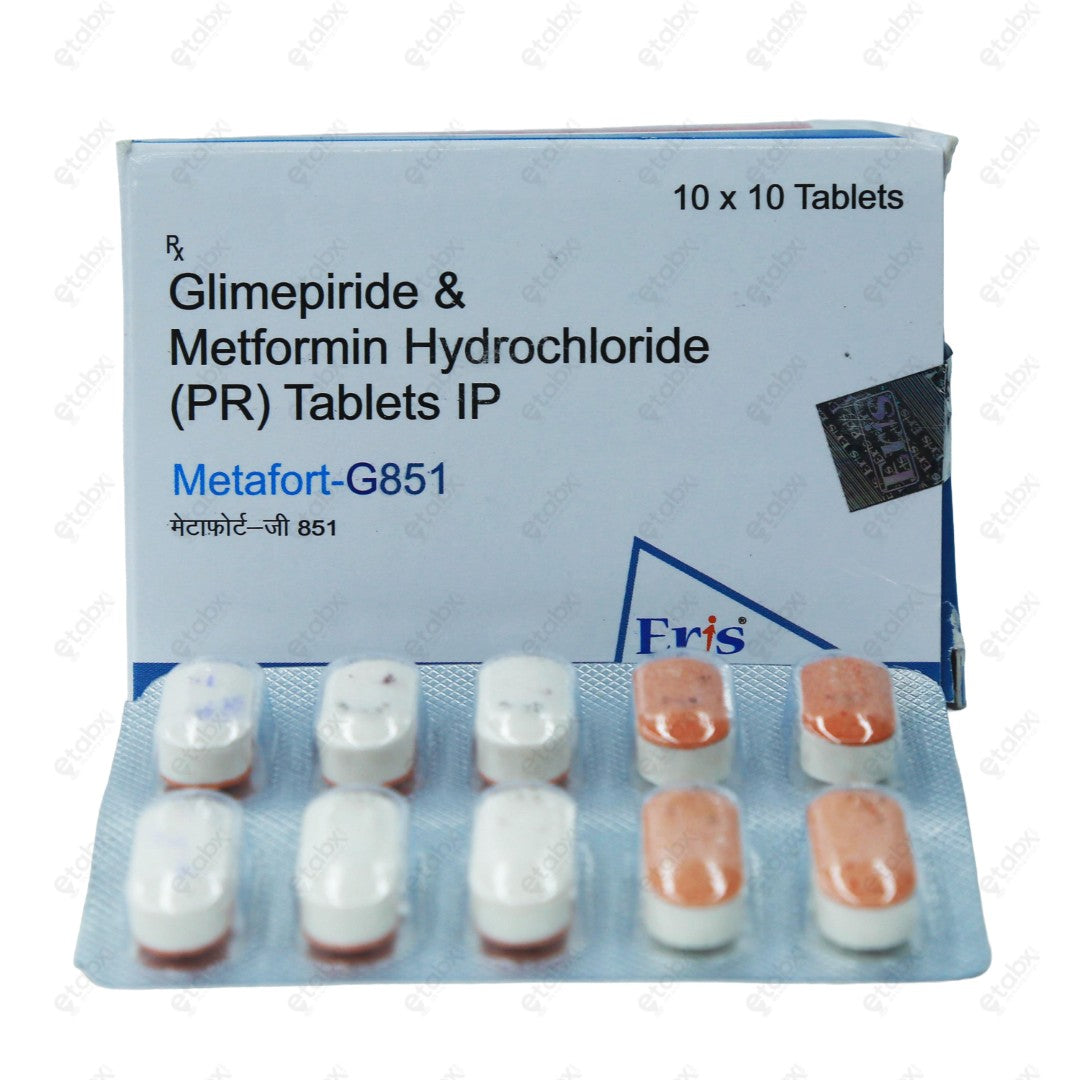 Metafort G 851 Tablet 10's