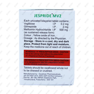 Jespride MV2 Tablet 10s