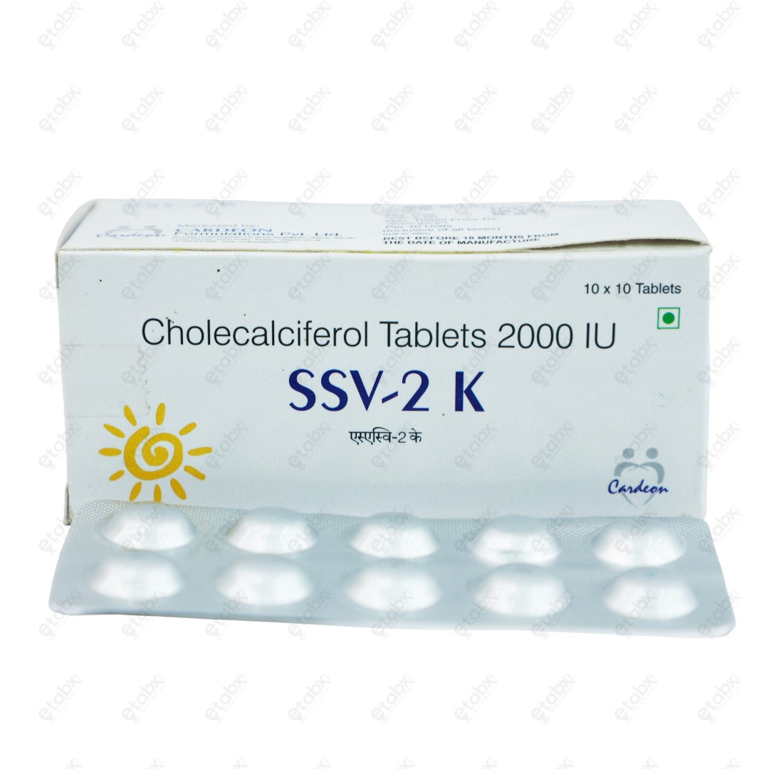 SSV 2K Tablet 10's