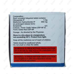 Metafort G 851 Tablet 10's