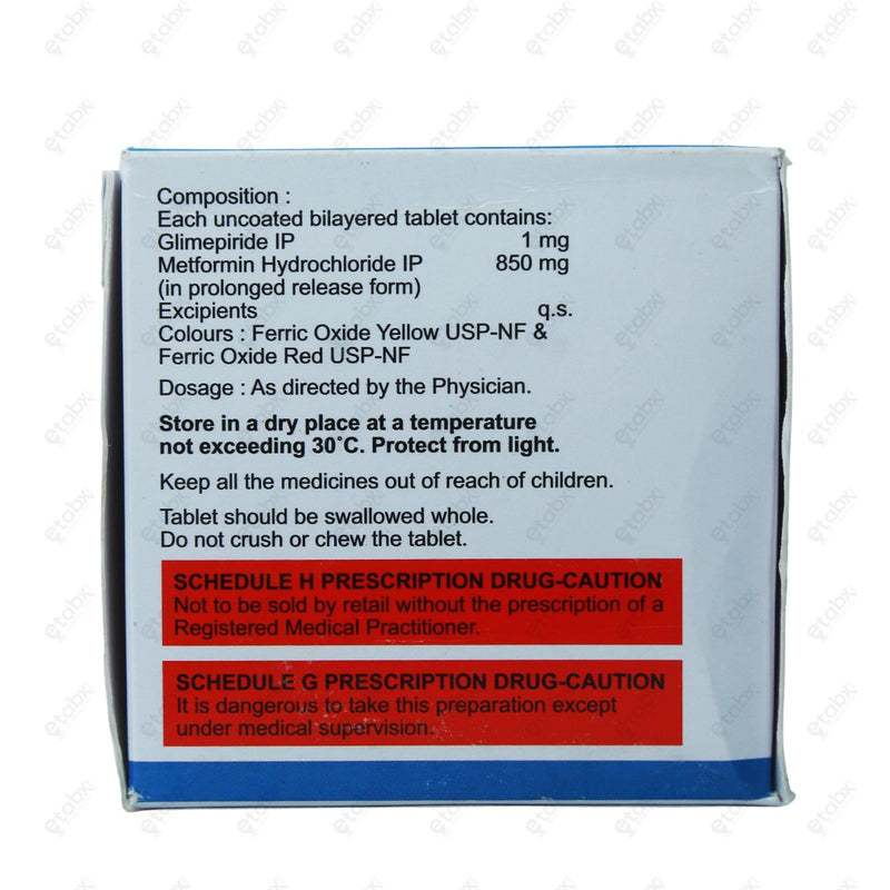 Metafort G 851 Tablet 10's