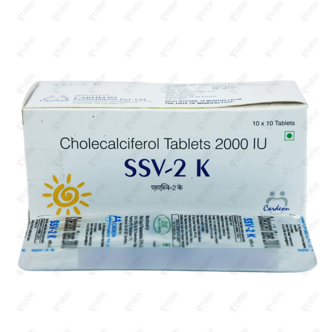 SSV 2K Tablet 10's