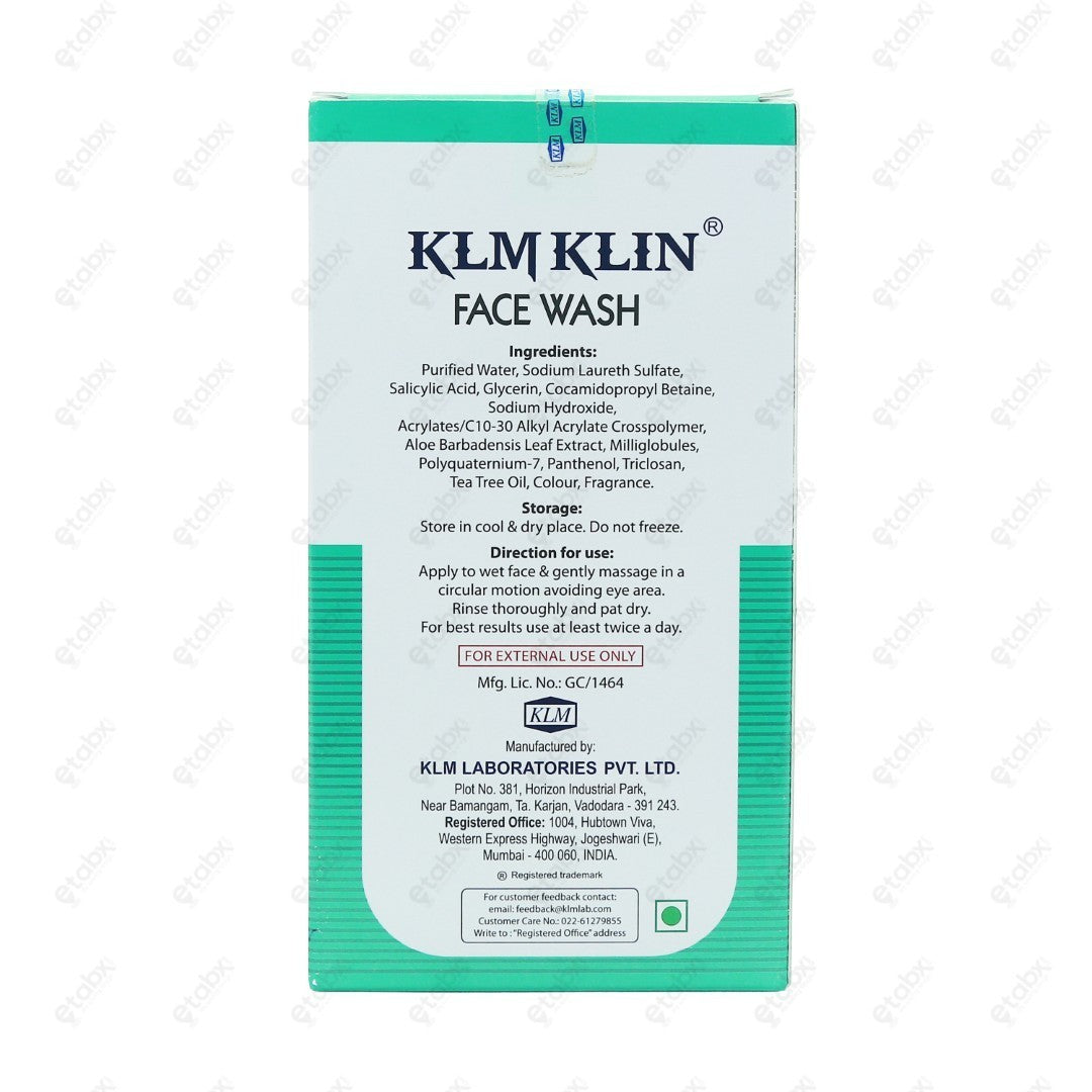 KLM Klin Face Wash 150gm