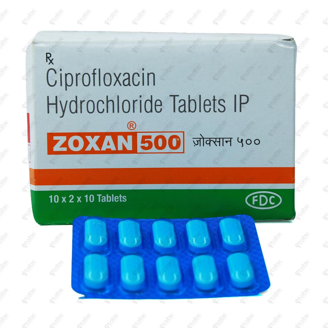 Zoxan 500 Tablet 10's