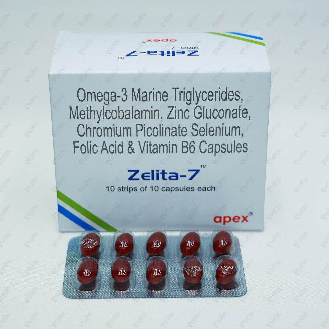 Zelita 7 Capsules 10's