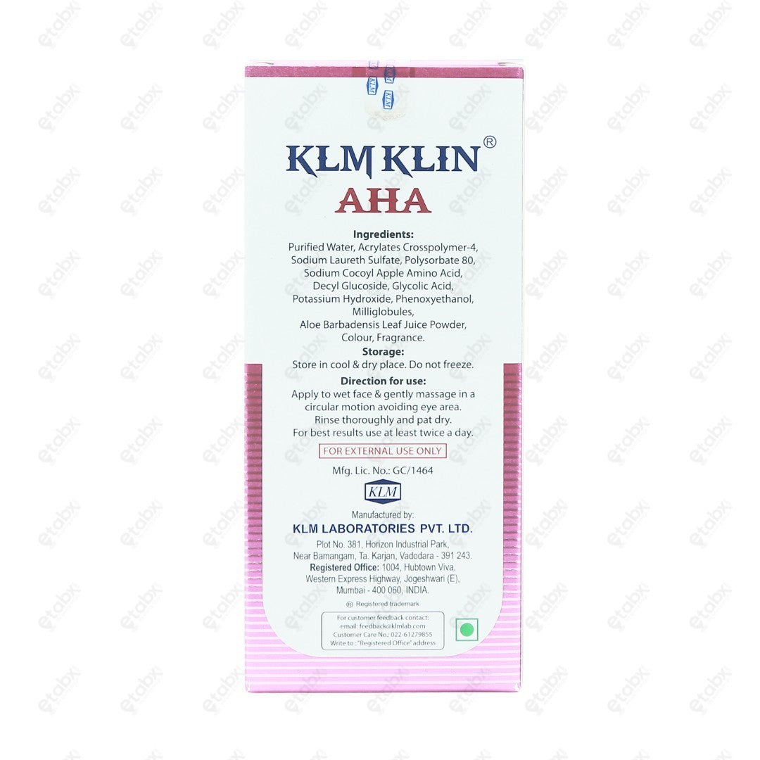 KLM Klin AHA 100gm