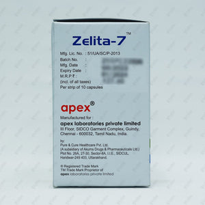 Zelita 7 Capsules 10's
