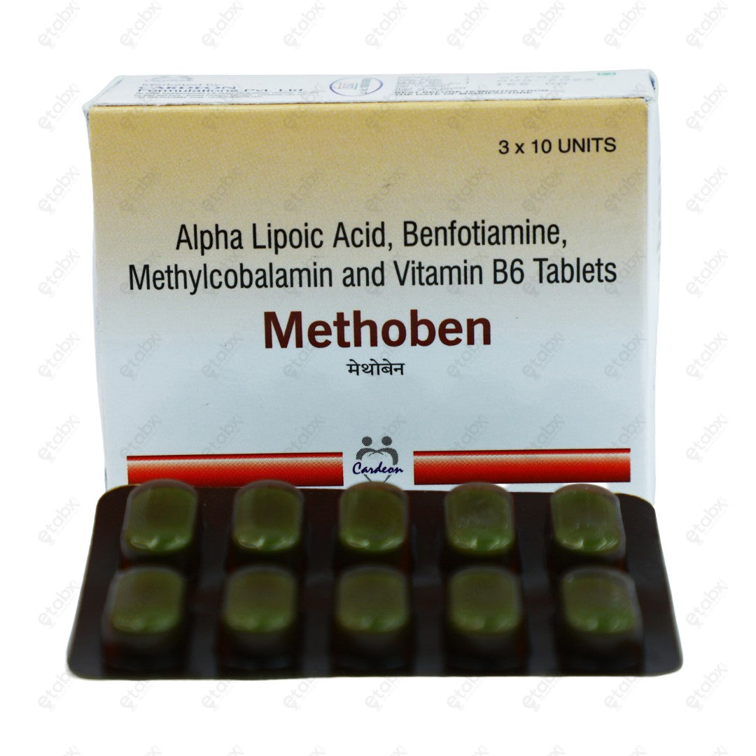 Methoben Tablet 10's