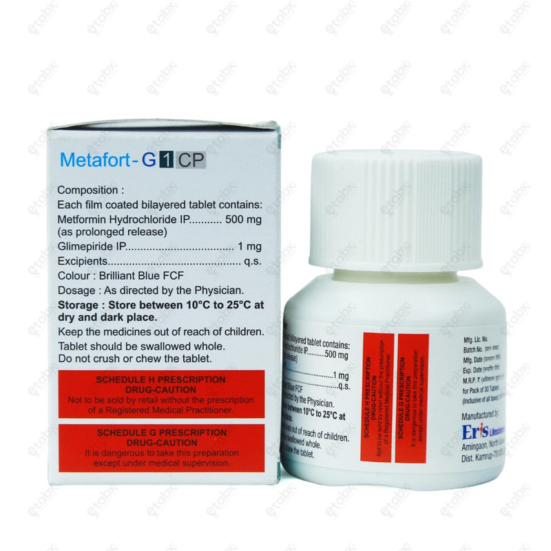 Metafort G1 Capsules 30's