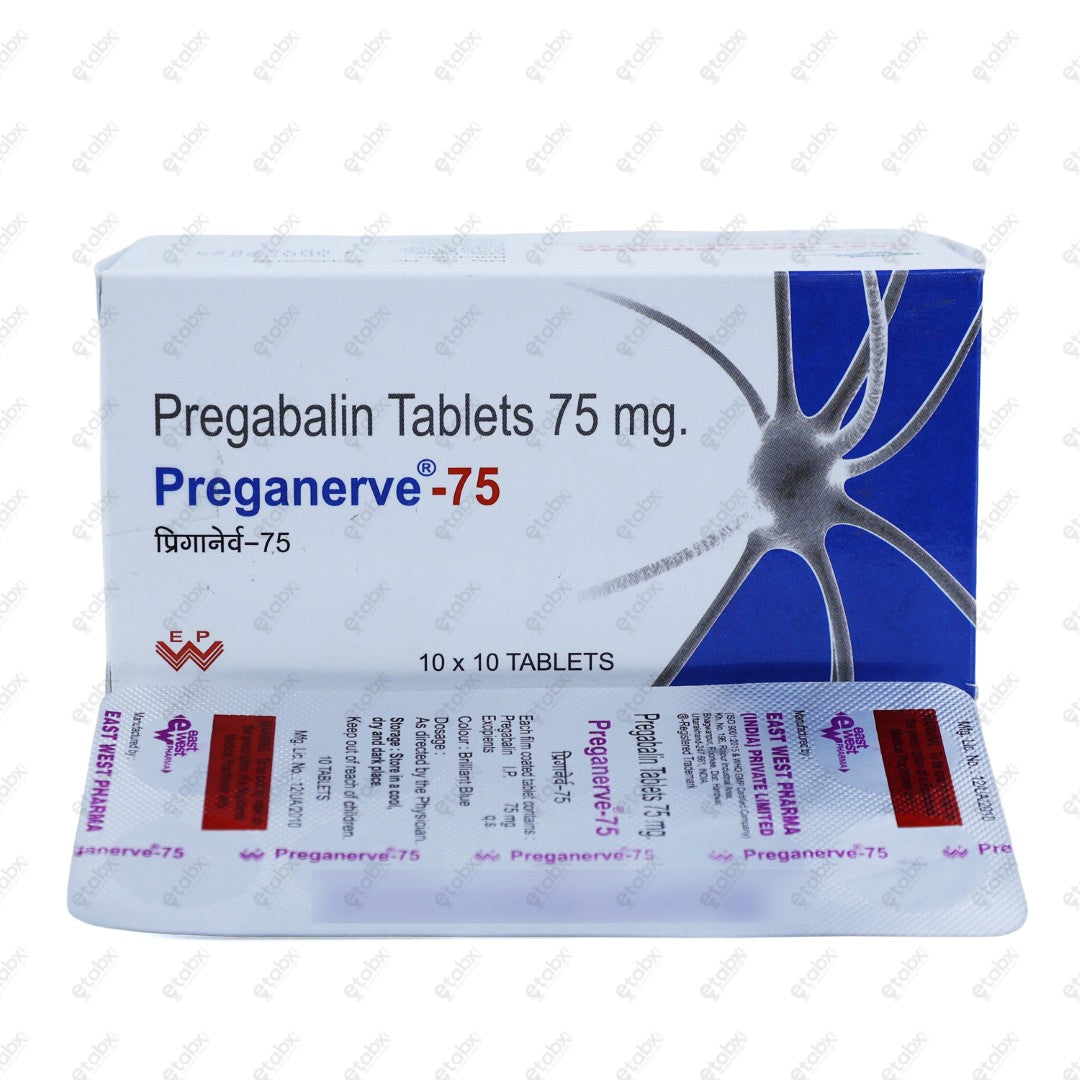 Preganerve 75mg Tablets 10's