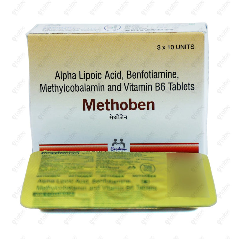 Methoben Tablet 10's