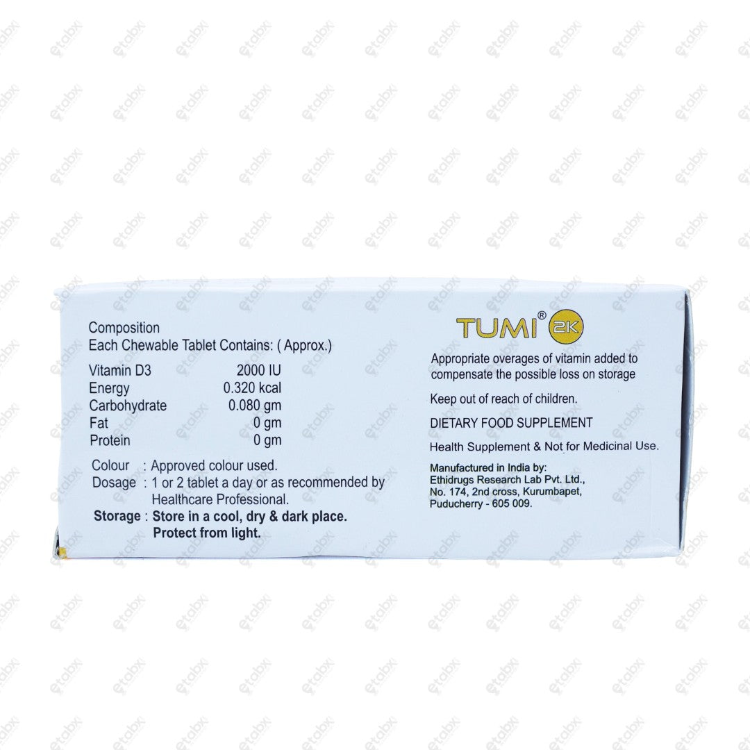 TUMI 2K Tablets 10's