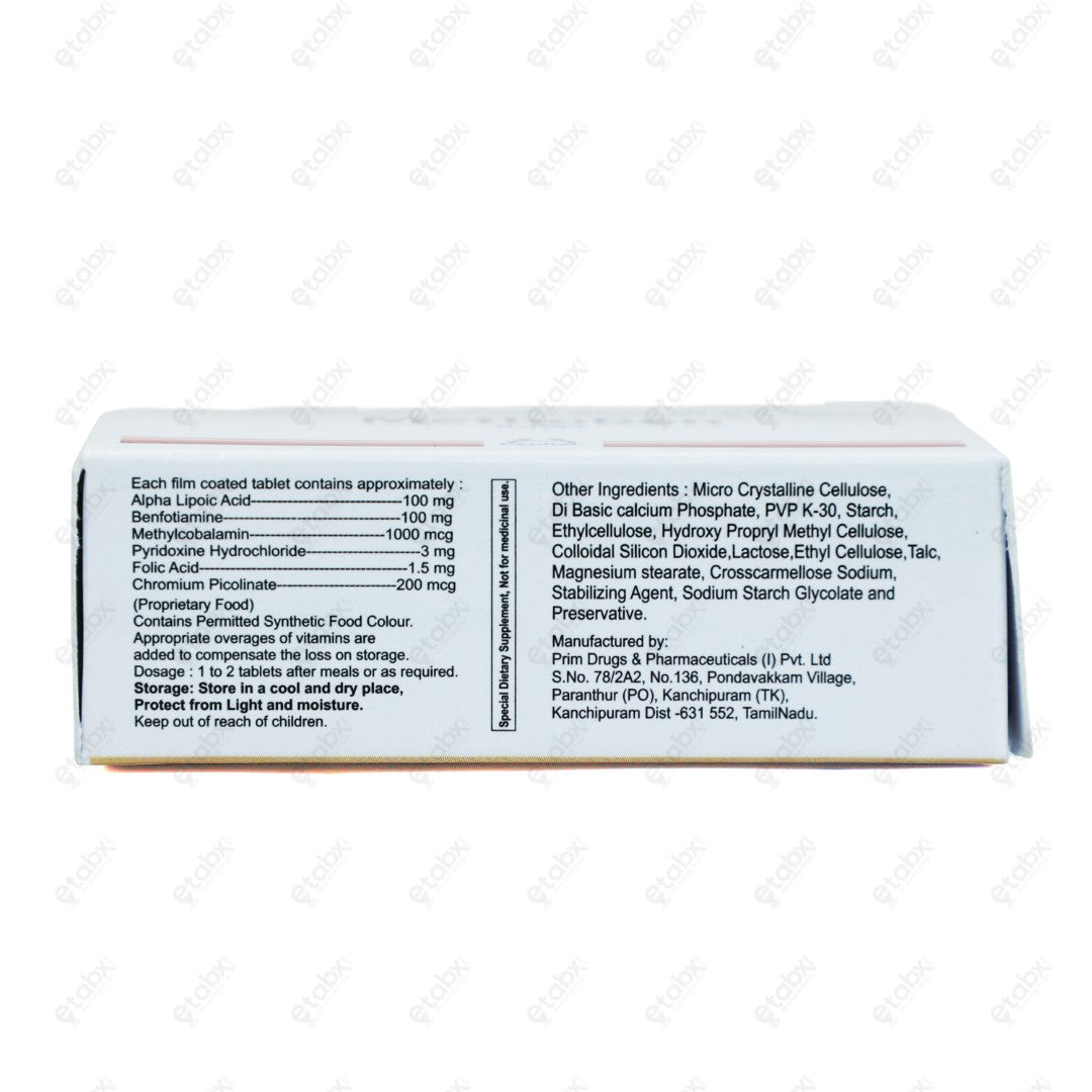 Methoben Tablet 10's