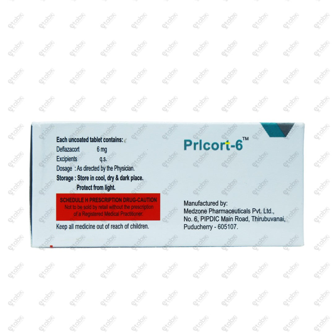 PRLCORT 6mg Tablet