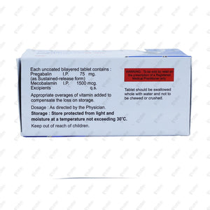 Preganerve M SR Tablets 10's