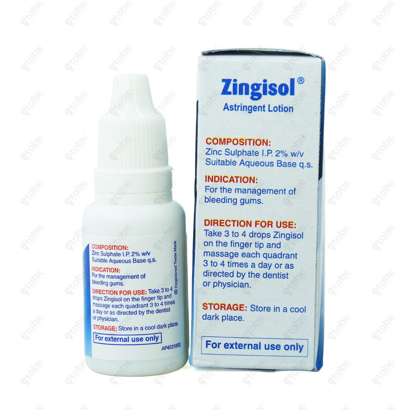 Zingisol Lotion 15ml