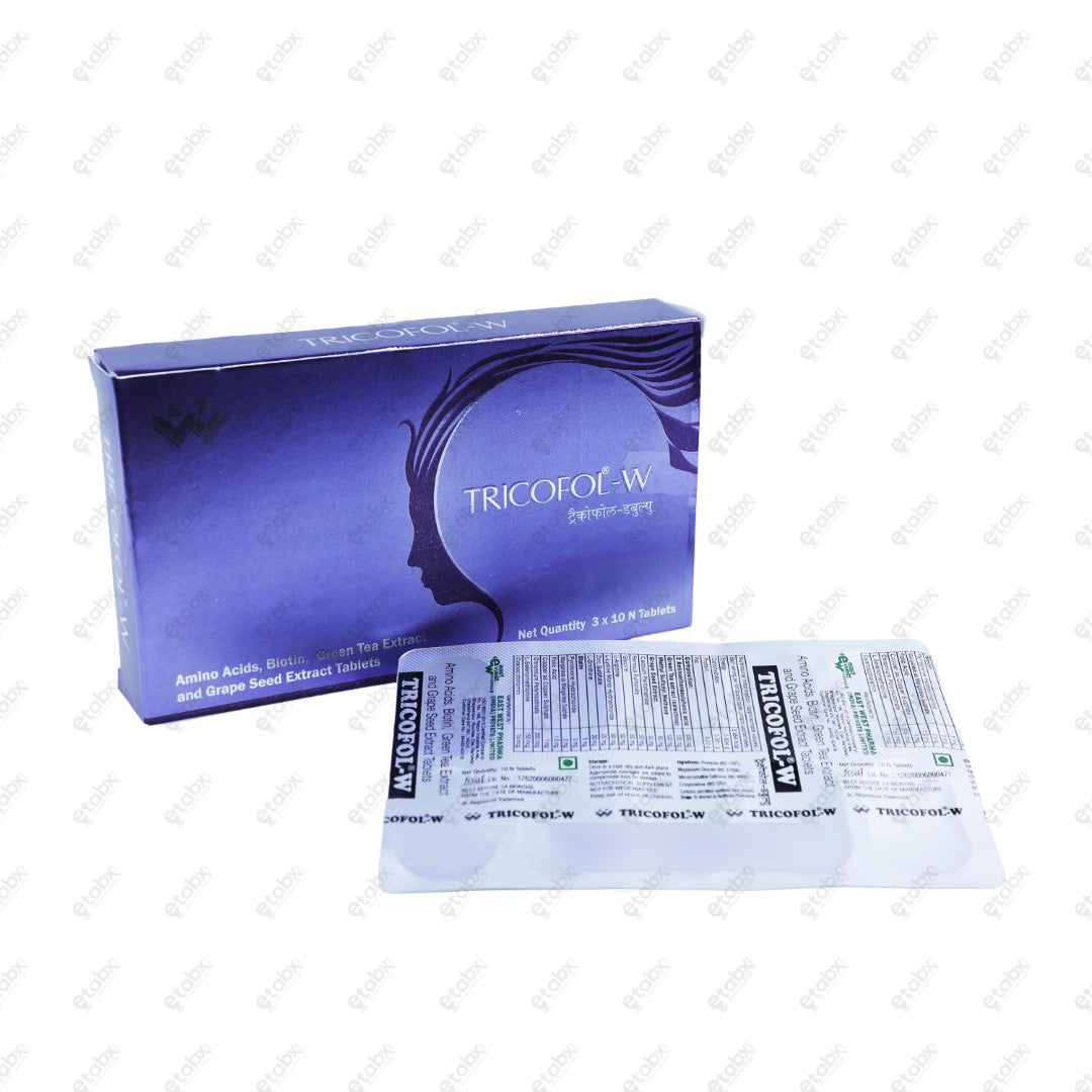 Tricofol W Tablet 10's