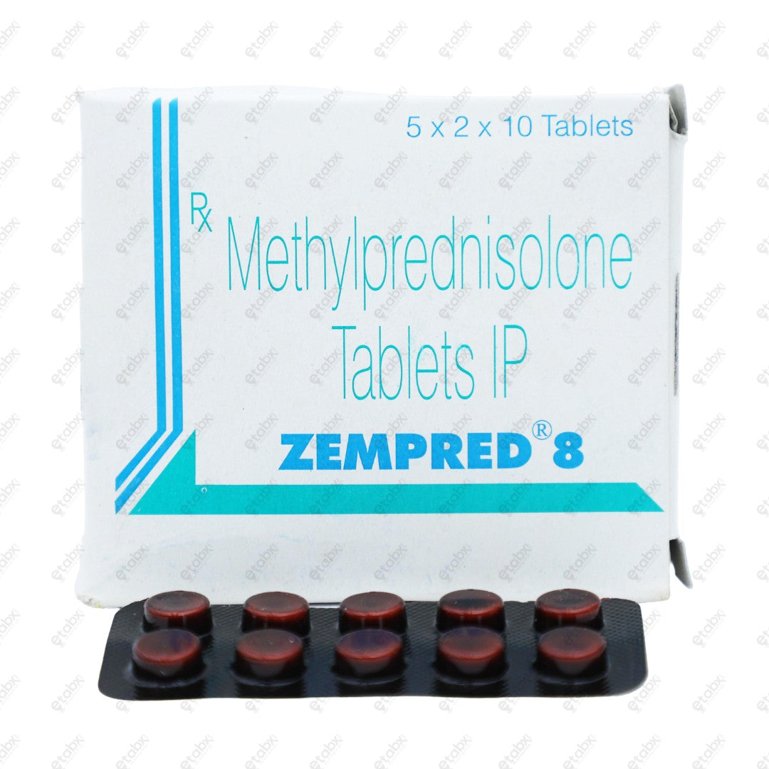 Zempred 8 Tablet 10's