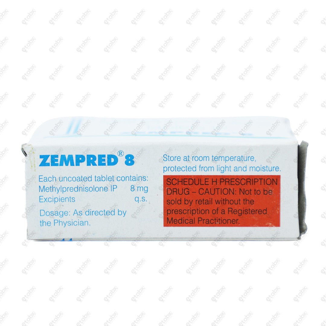 Zempred 8 Tablet 10's