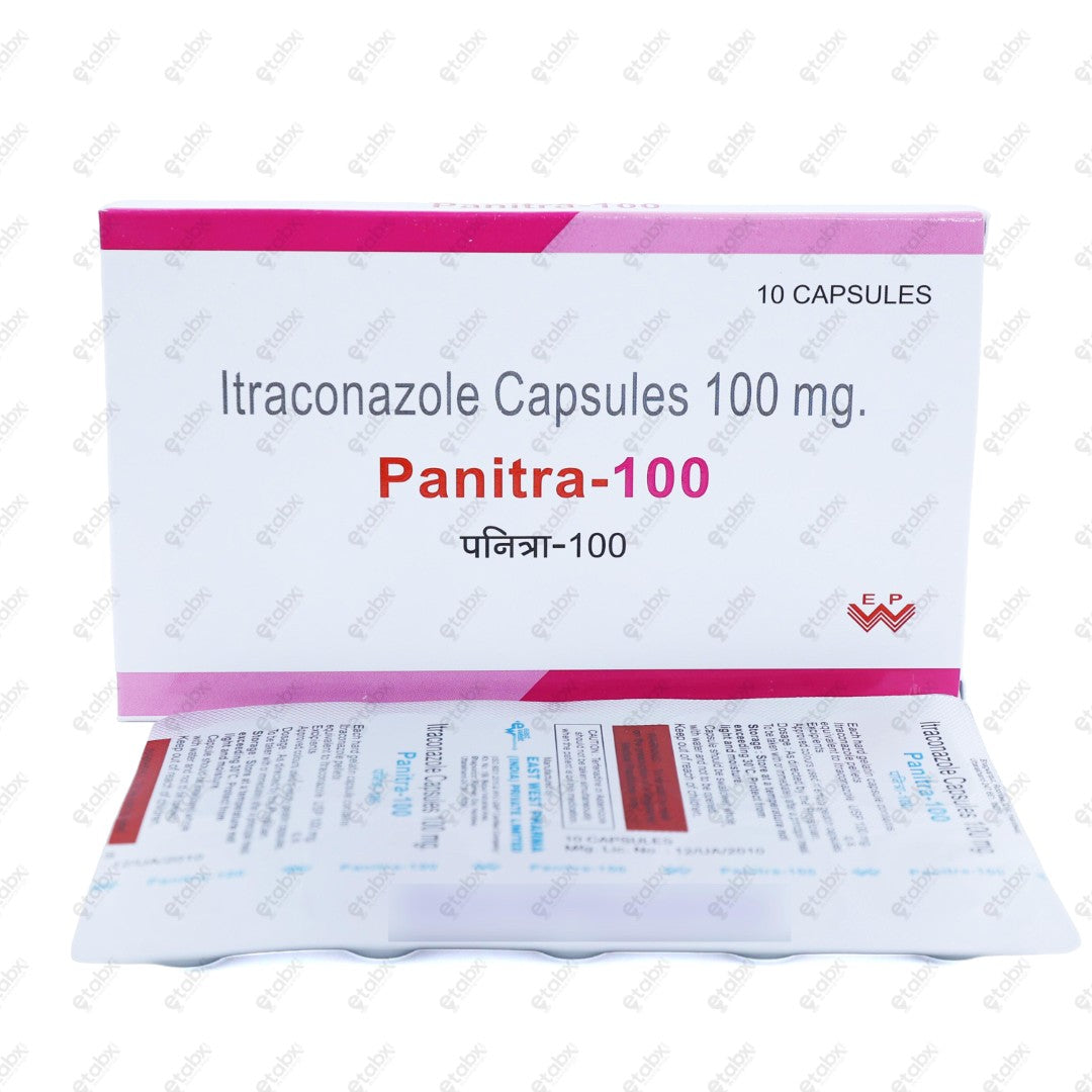 Panitra 100mg Capsule 10's