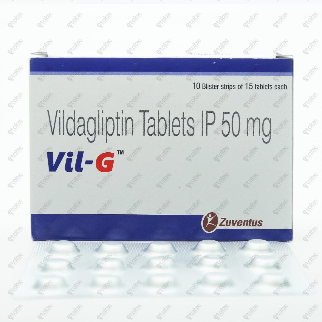Vil G 50mg Tablet 15's