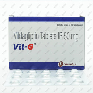 Vil G 50mg Tablet 15's