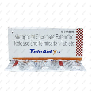TeleAct B 25 Tablet 10's