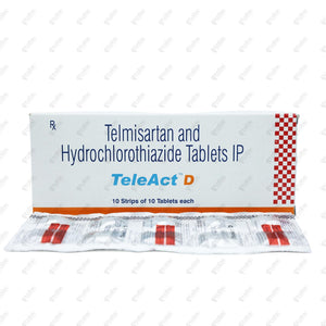 TeleAct D Tablets 10's