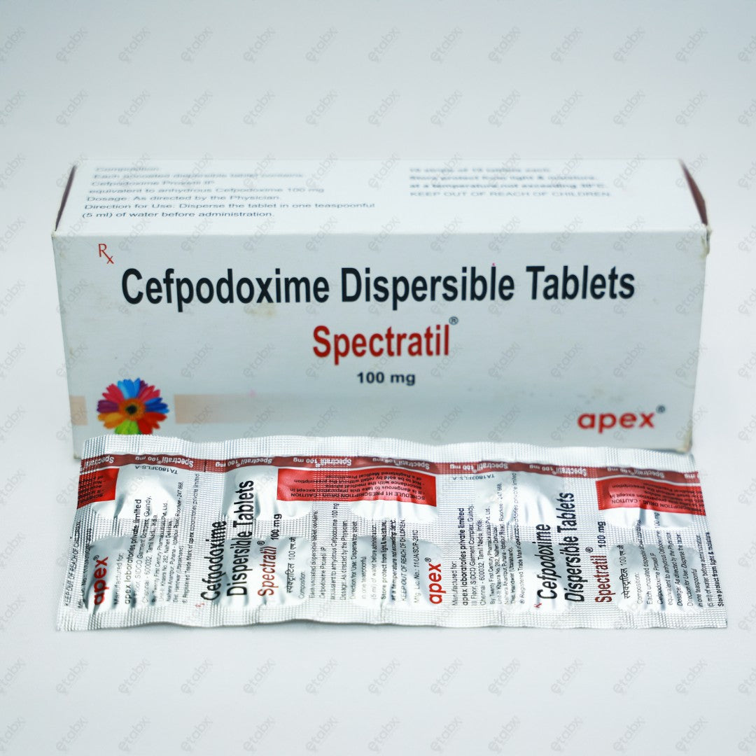 Spectratil 100mg Tablets 10's