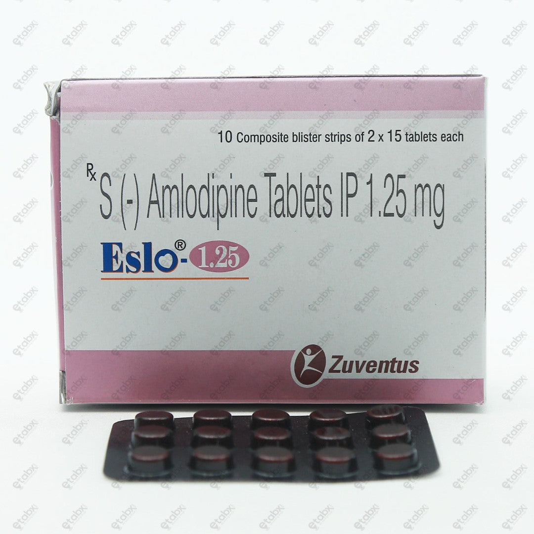 ESLO 1.25mg Tablets 15's
