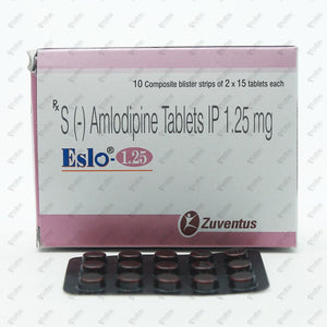 ESLO 1.25mg Tablets 15's