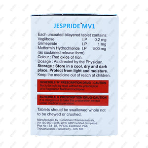 Jespride MV1 Tablet 10s