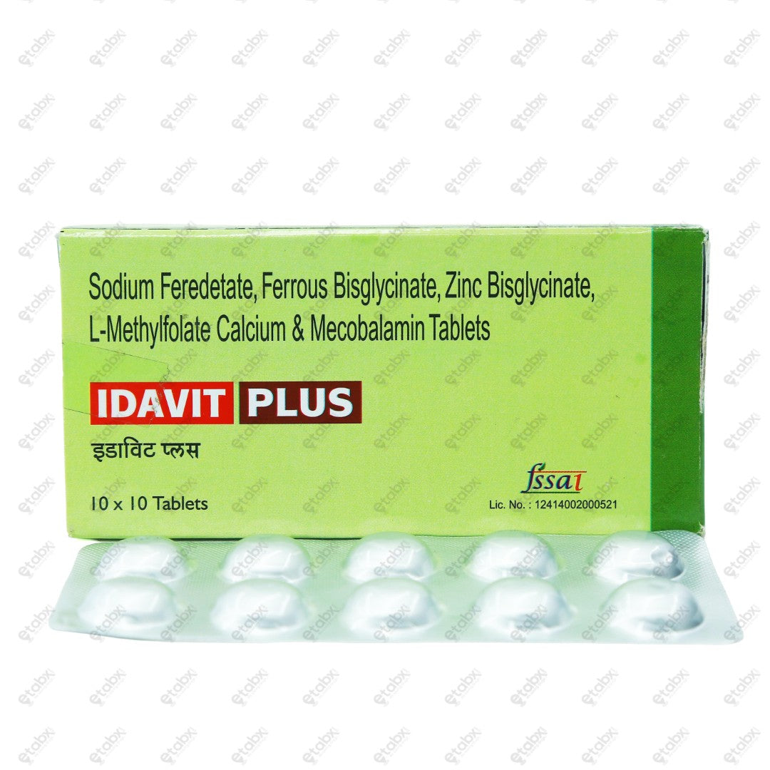 IDAVIT Plus Tablets 10's