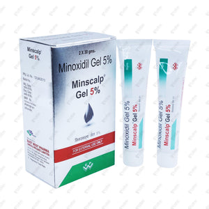 Minscalp 5% Gel 2x30gm