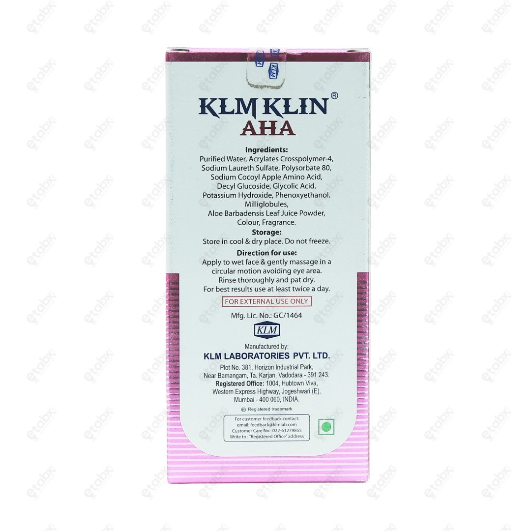 KLM Klin AHA 50gm