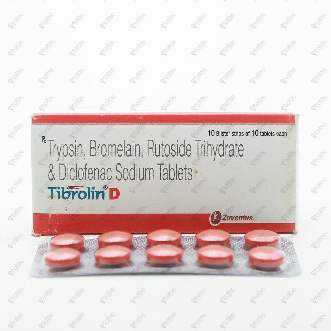 Tibrolin-D Tablets 10'S