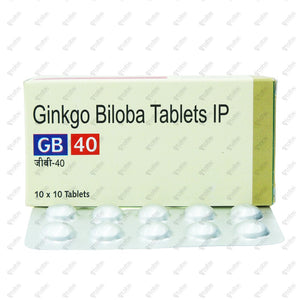 GB 40mg Tablet 10's
