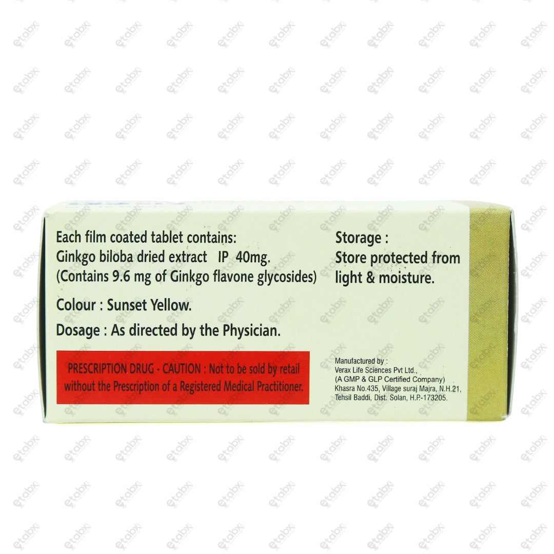 GB 40mg Tablet 10's