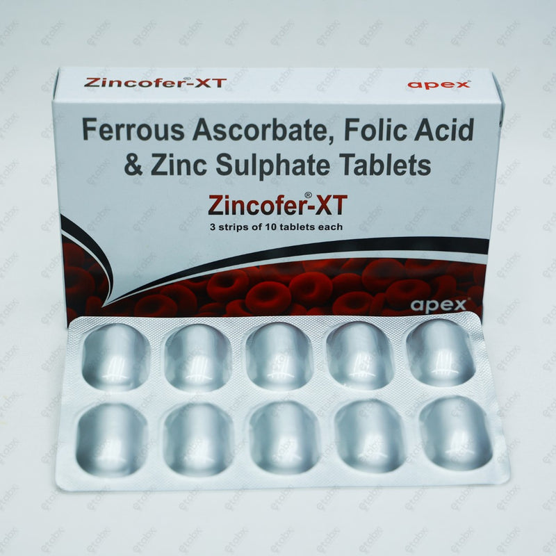 Zincofer XT Tablet 10's