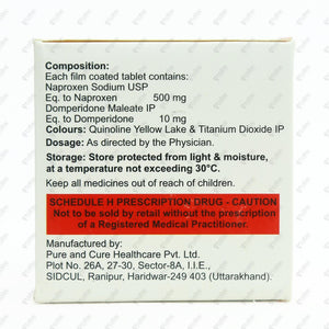 Naprosyn D 500mg Tablet 10's