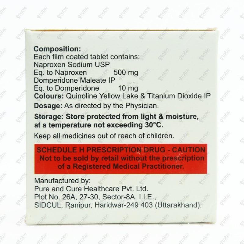 Naprosyn D 500mg Tablet 10's
