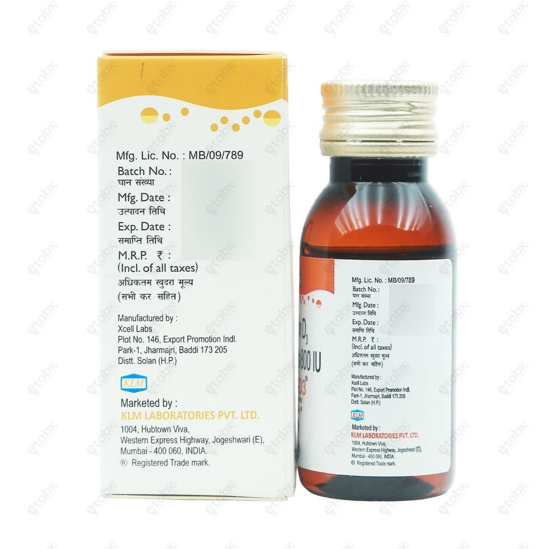 KLM D3 Nano Drops 30ml