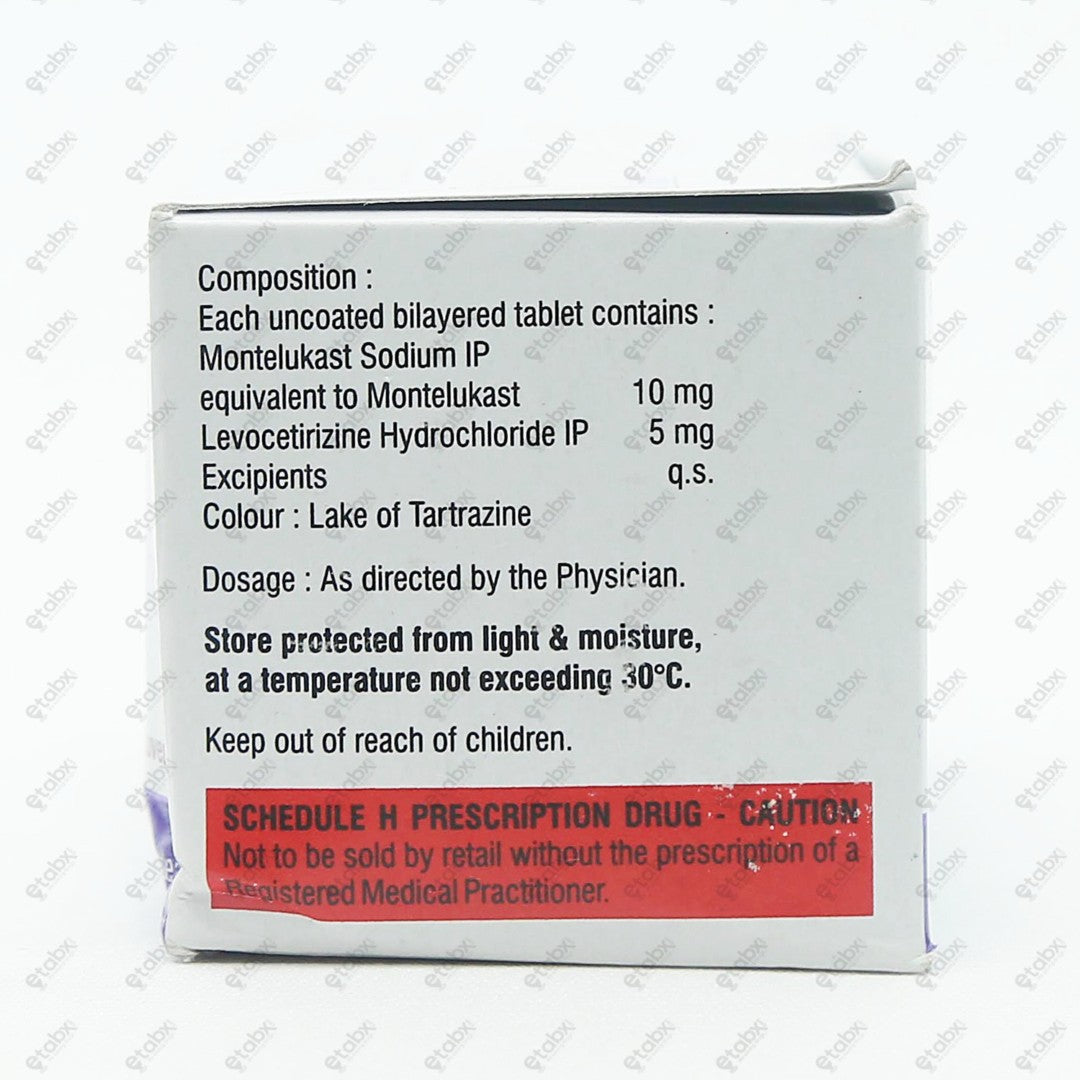Nukast 10mg Tablet 10's