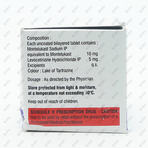 Nukast 10mg Tablet 10's